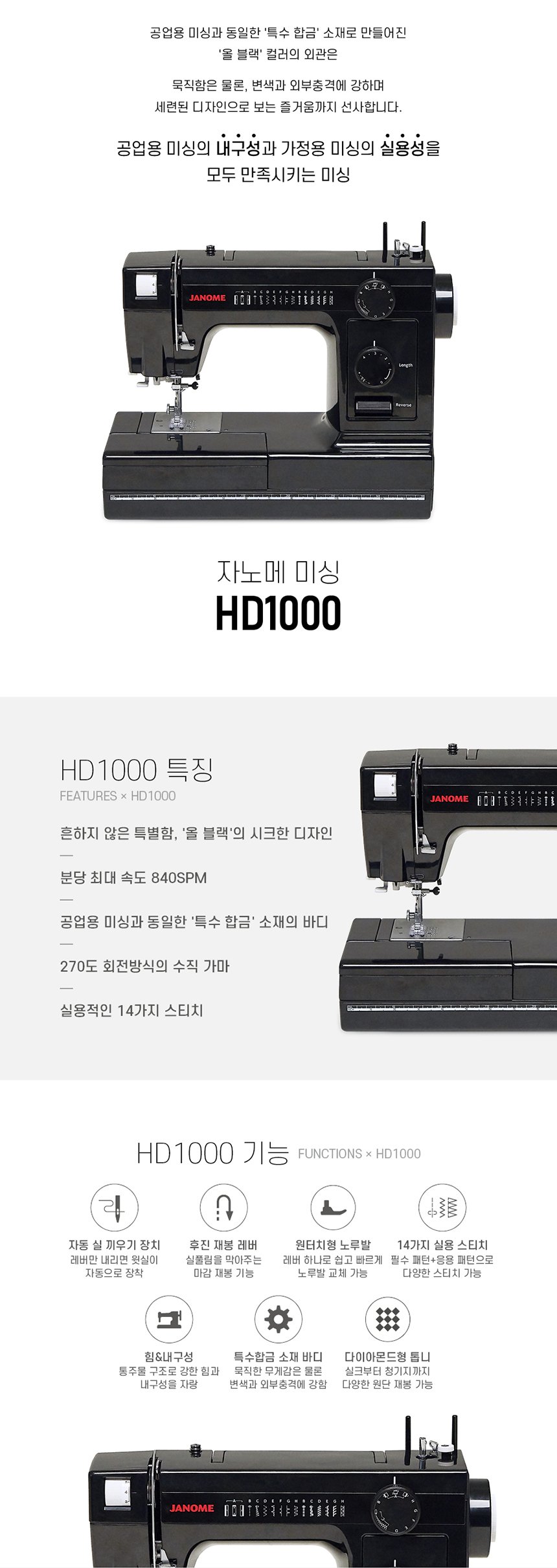 Janome HD1000 